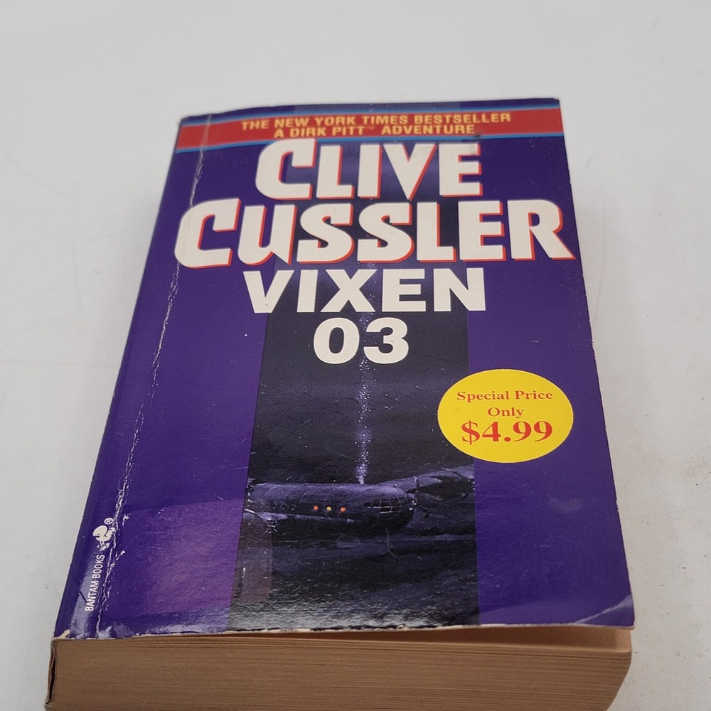 Clive Cussler Vixen 03 Paperback 2006 Dirk Pitt Adventure Good